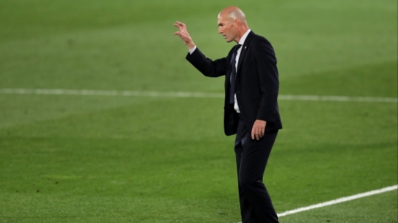 Старши треньорът на Реал Мадрид Зинедин Зидан остана разочарован след