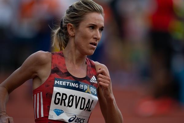 Бронзовата медалистка в бягането на 3000 метра стийпълчейз Каролине Грьовдал
