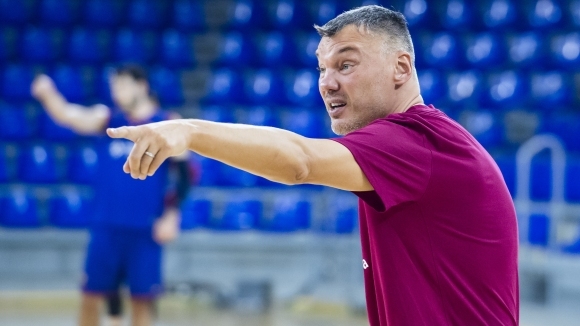 Старши треньорът на баскетболния отбор на Барселона Шарунас Ясикевичус даде