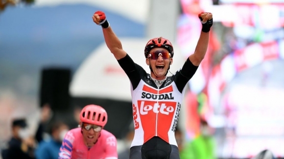 Белгиецът Тим Веленс от отбора на Лото-Соудал постигна втората си