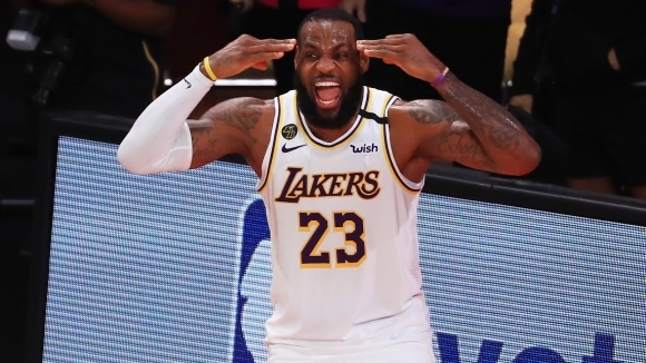 Лидерът на Лос Анджелис Лейкърс ЛеБрон Джеймс никак не харесва