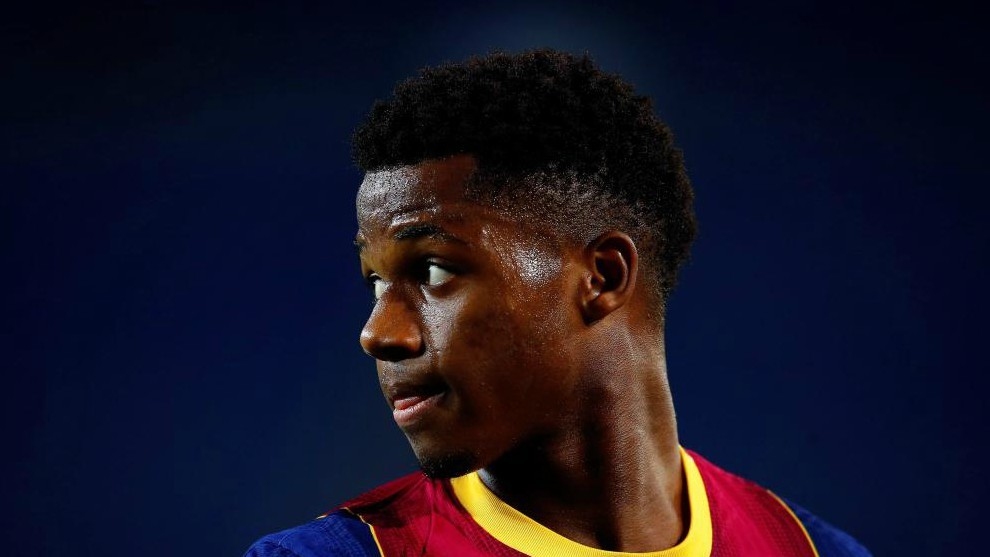 Талантливият нападател на Барселона Ансу Фати ще отсъства от терените