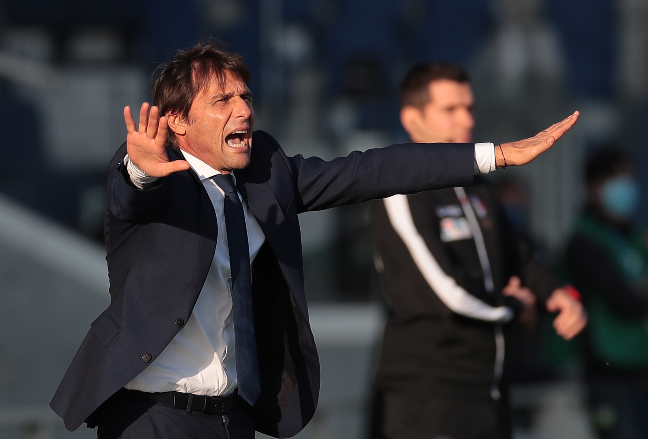 Наставникът на Интер Антонио Конте хвърли вината върху играчите си
