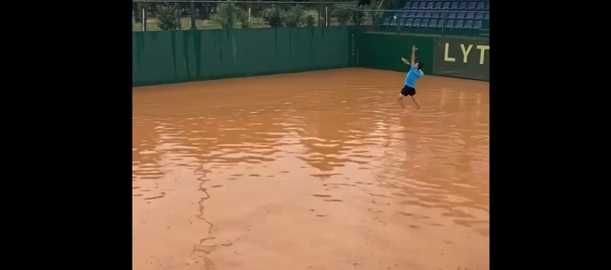 Когато обичаш тениса и твърдо си решил да играеш нищо