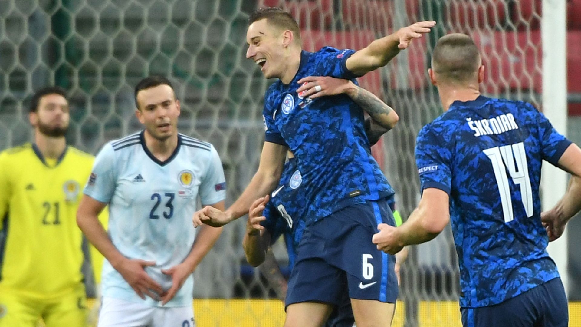 Словакия записа първа победа в група 2 на Дивизия В