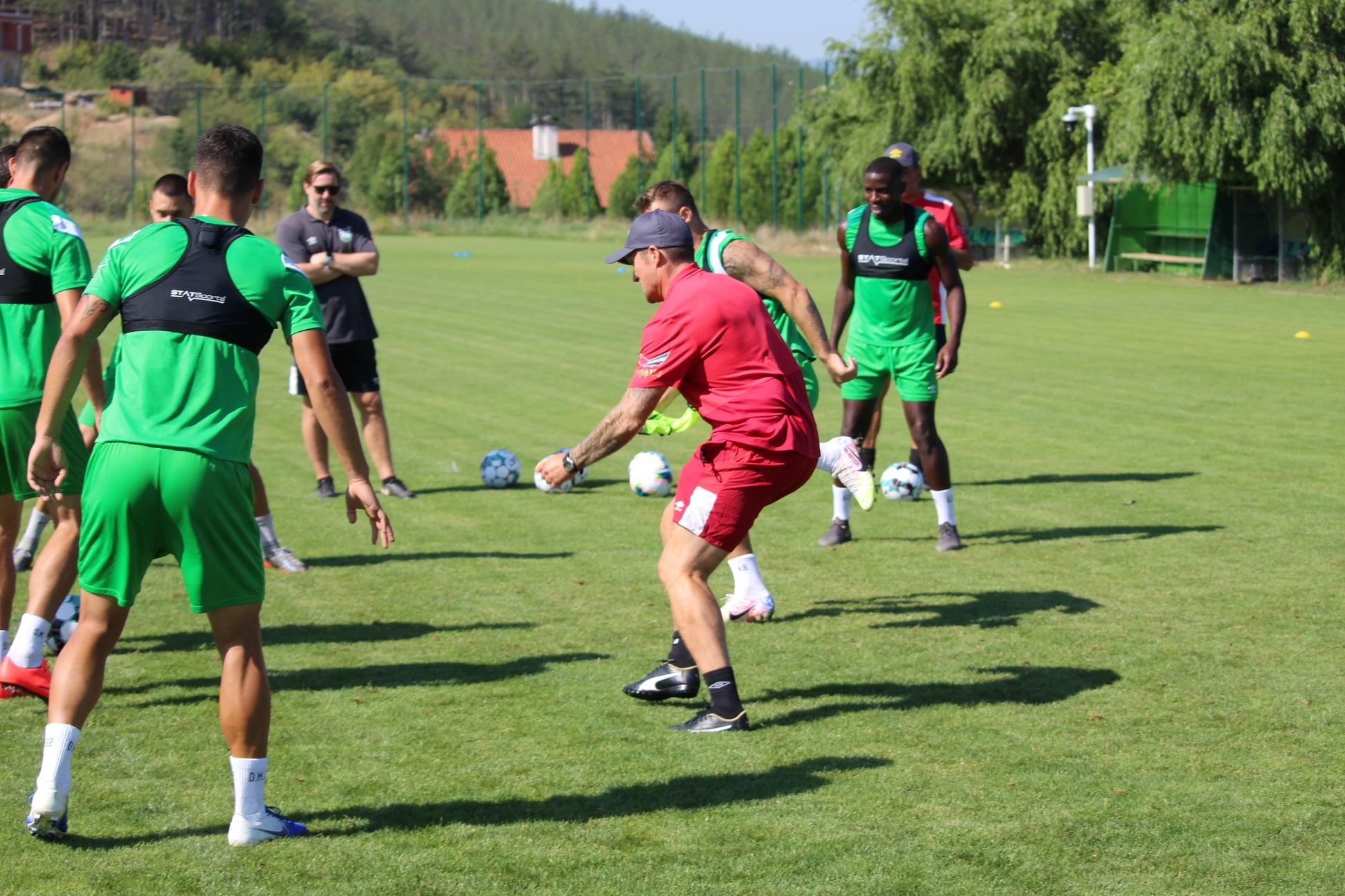 Футболистите на Пирин Благоевград направиха първа тренировка за новата седмица