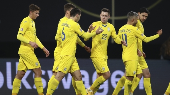 Мач между Швейцария и Украйна от турнира Лига на Нациите