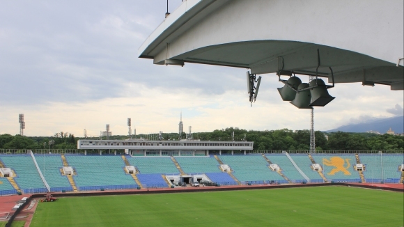 Националният стадион Васил Левски e готов да приеме тази вечер