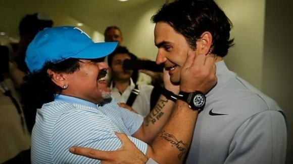 Любовта на покойния Диего Марадона към тениса беше добре известна