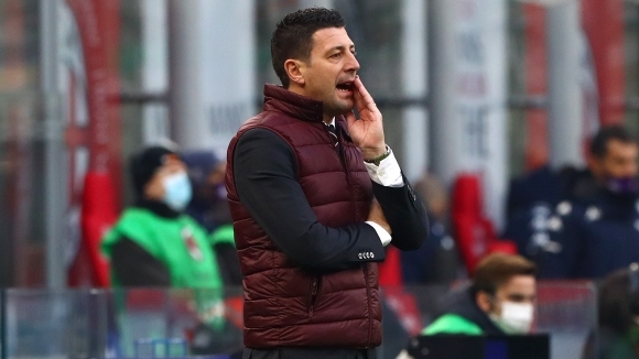 Треньорът на Милан в днешния мач Даниеле Бонера остана доволен