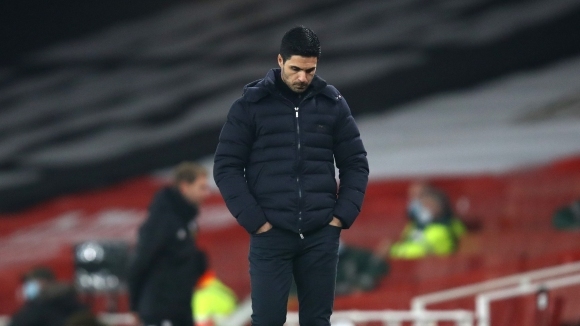 Мениджърът на Арсенал Микел Артета не е притеснен за поста