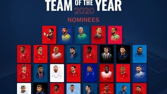 УЕФА обяви списък с номинираните футболисти за анкетата Отбор на