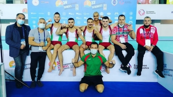 Българският национален отбор в състав Дейвид Хъдълстоун Йордан Александров Димитър