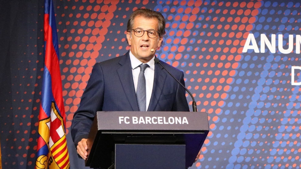 Един от многото кандидати за президент на Барселона Тони Фрейша