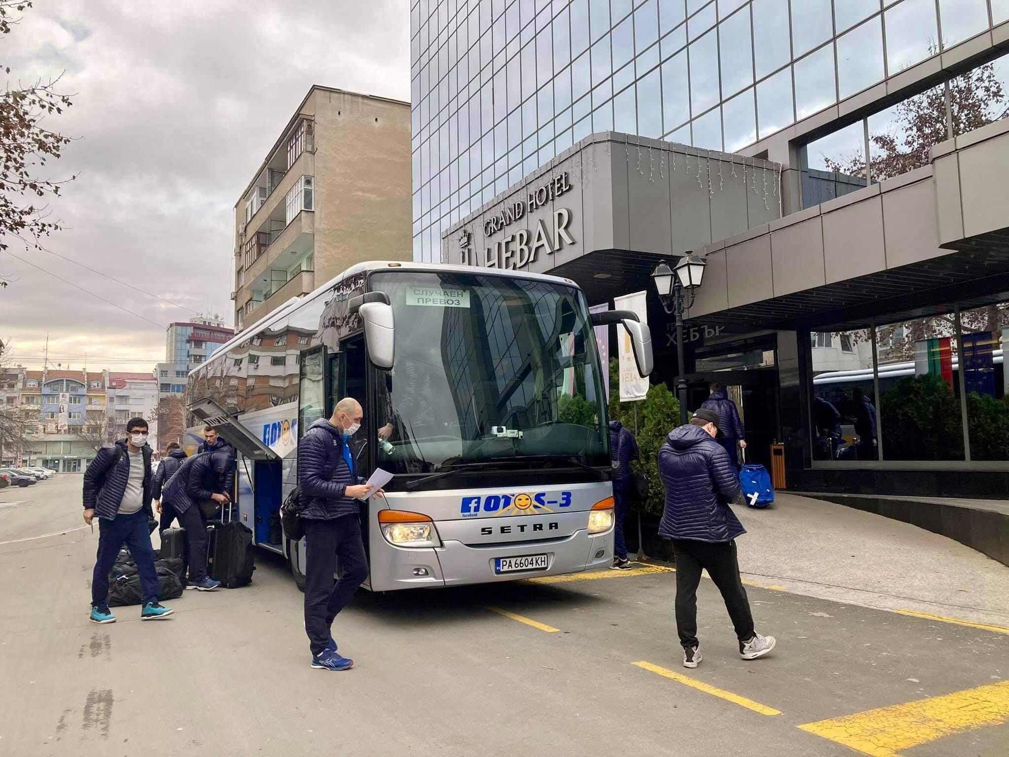 Зенит Санкт Петербург пристигна в Пазарджик Руският гранд се настани в