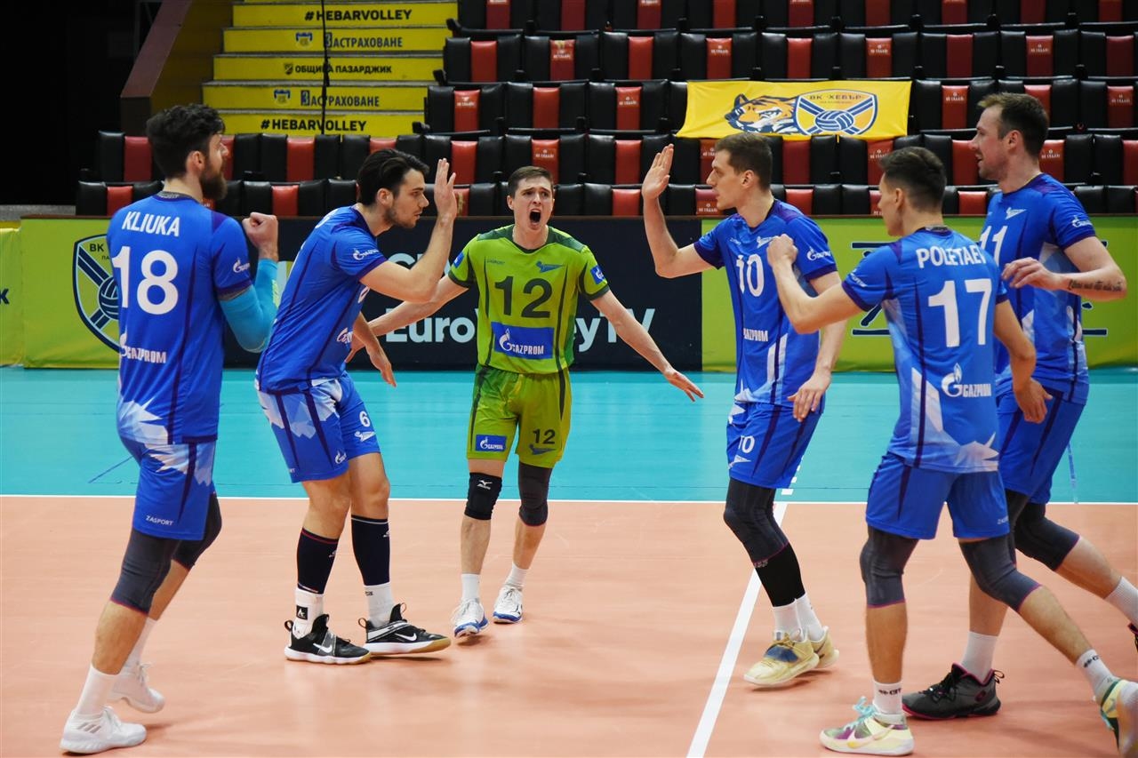 Руският волейболен гранд Зенит Санкт Петербург се класира на полуфинал