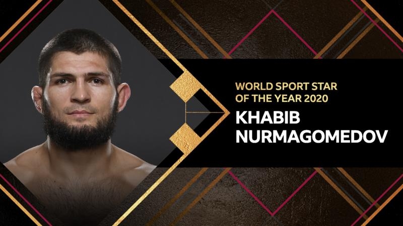 Шампионът в лека категория на UFC Хабиб Нурмагомедов бе избран
