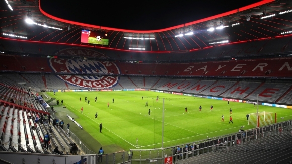 Германският футболен клуб Байерн Мюнхен който спечели требъл през изминалия