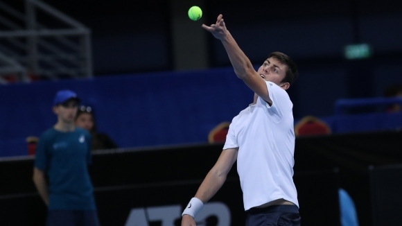Александър Лазаров отпадна на четвъртфиналите на турнира по тенис на