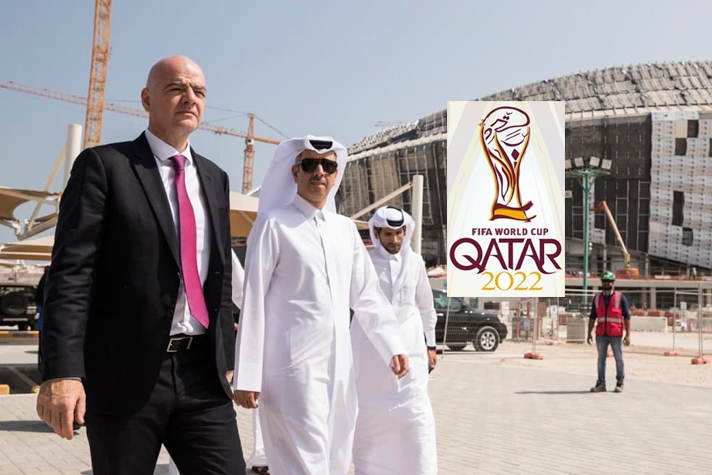 Президентът на ФИФА Джани Инфантино коментира посещението в Катар за