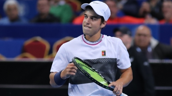 Младият български тенис талант Адриан Андреев продължава паметното си представяне