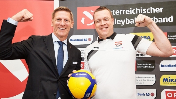 Старши треньорът на националния отбор на Австрия по волейбол за