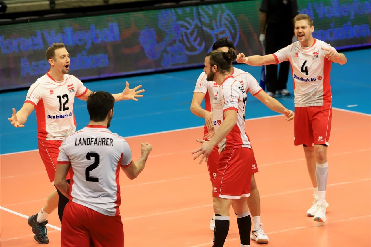 Националният волейболен отбор на Австрия започна с чиста победа участието