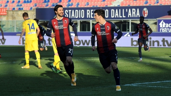 Отборът на Болоня постигна минимален успех с 1:0 при домакинството