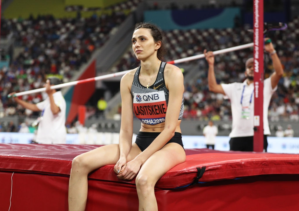 Световната и европейска шампионка на скок височина Мария Ласицкене не