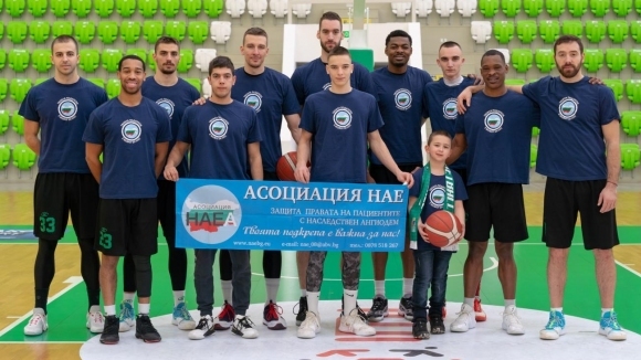 Шампионът на България по баскетбол Балкан стана посланик на каузата