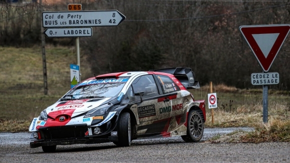 Седемкратният шампион в Световния рали шампионат WRC Себастиен Ожие Toyota
