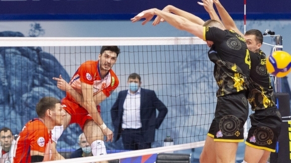 Волейболният национал Тодор Скримов донесе 8 а победа на своя Енисей