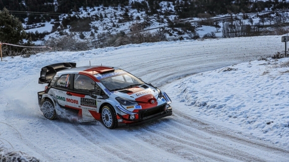 Седемкратният шампион в Световния рали шампионат WRC Себастиен Ожие Toyota