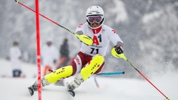 Единственият българин в Световната купа по ски алпийски дисциплини Алберт Попов