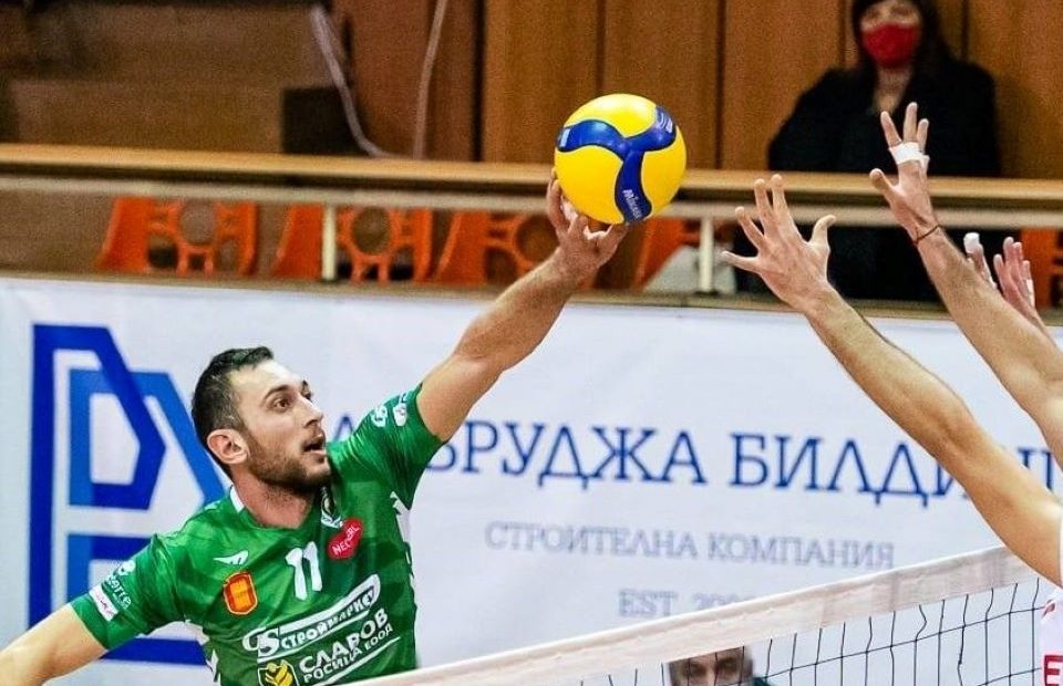 Волейболистът Жулиен Георгиев е сред запомнящите се играчи на Добруджа