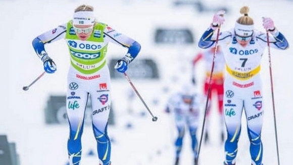 Намиращата се в добра форма в ски бягането шведка Лин Сван