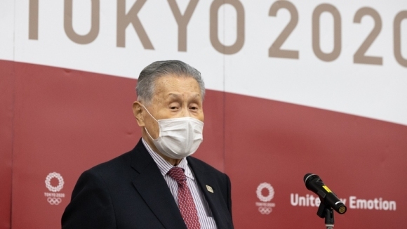 Председателят на организационния комитет на Олимпийските игри Йоширо Мори поднесе