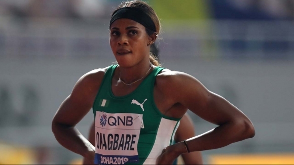 Най-бързата нигерийска жена Блесинг Окагбаре започна годината с два лични