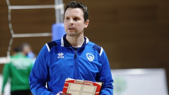 Треньорът на волейболния Левски Андрей Жеков бе видимо доволен след