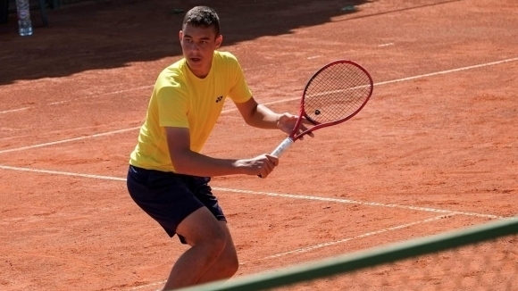 Динко Динев спечели титлата на двойки на турнира по тенис