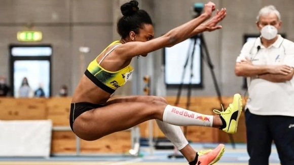 Европейската шампионка в скока на дължина за девойки под 20