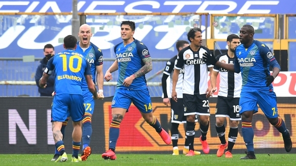 Отборите на Парма и Удинезе завършиха наравно 2 2 на Енио