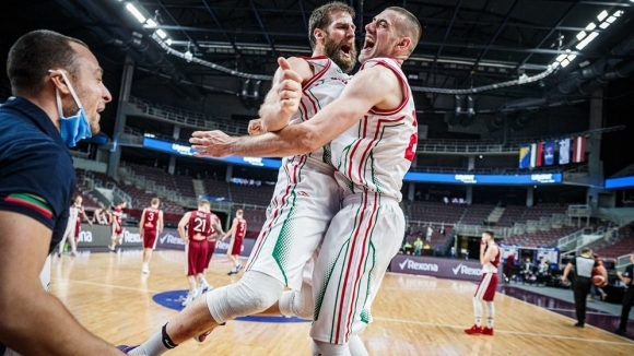 Мъжкият национален отбор по баскетбол се класира за ЕвроБаскет 2022