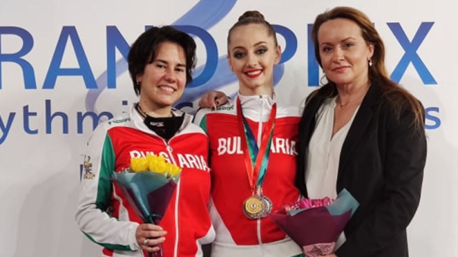 Българските гимнастички спечелиха 12 медала 1 златен 4 сребърни