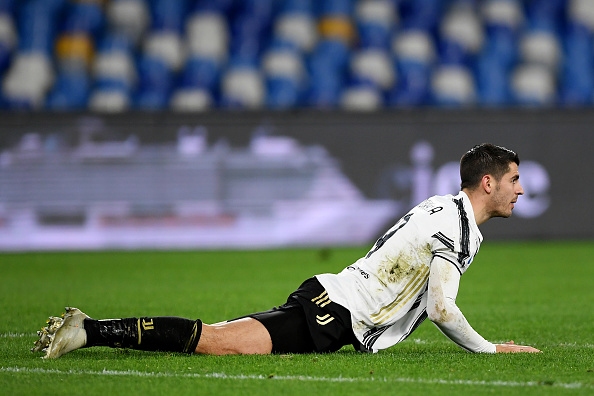 Испанският нападател на Ювентус Алваро Мората е бил диагностицирен с