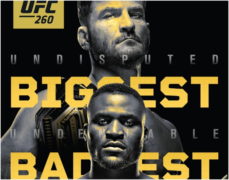 Пуснаха официалния постер за събитието UFC 260 което ще се