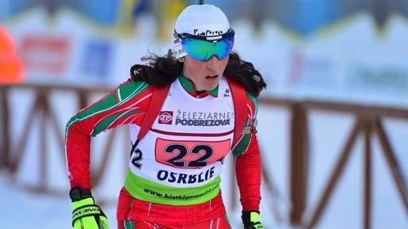 Валентина Димитрова се класира на 14 о място в преследването на