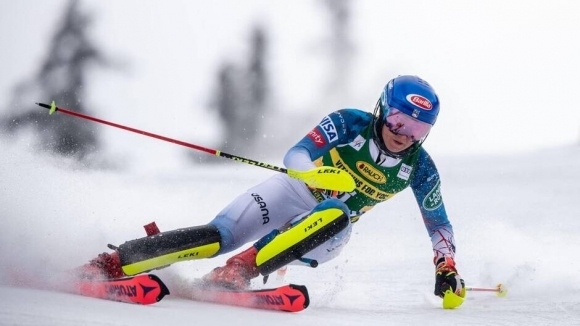 Олимпийската шампионка от Сочи 2014 Микаела Шифрин САЩ спечели слалома