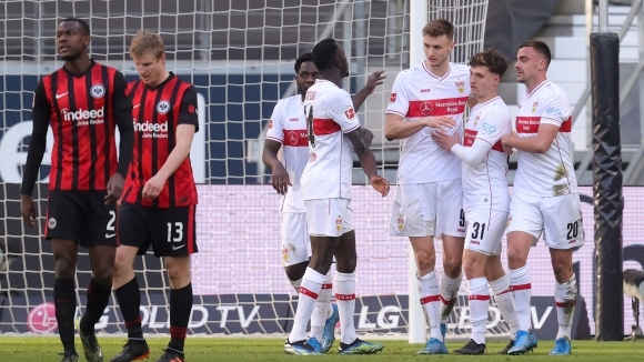 След девет победи в десет мача в Бундеслигата Айнтрахт допусна