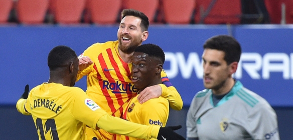 Испанският гранд Барселона записа любопитно постижение в испанското първенство след